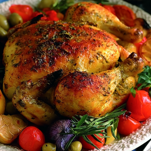 Poulet rôti à la Provençale facile